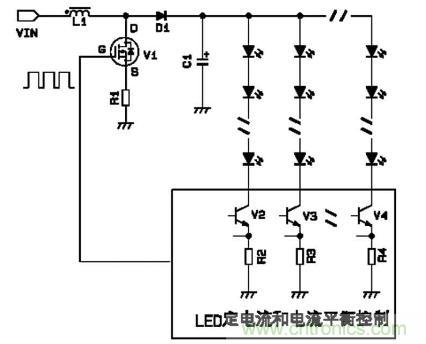 傳統(tǒng)升壓型LED驅(qū)動(dòng)