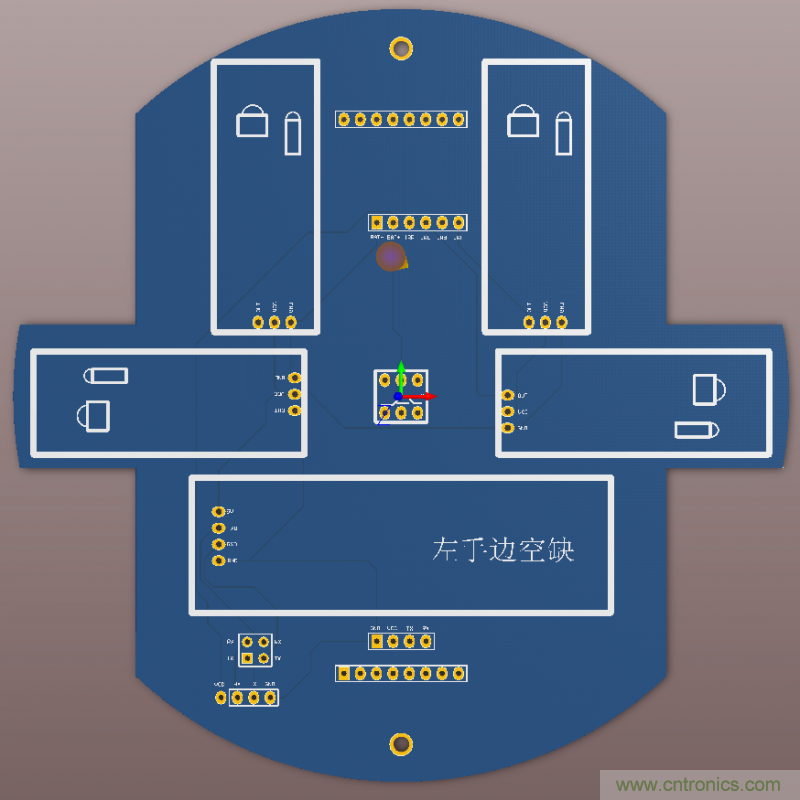 牛人力作！PCB版藍(lán)牙智能小車DIY