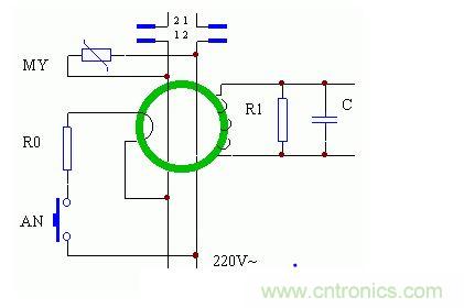 漏電保護(hù)器中的過壓保護(hù)電路