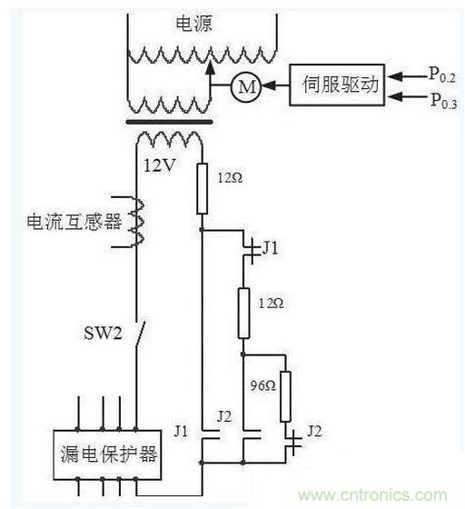 測(cè)試電流產(chǎn)生及調(diào)節(jié)模塊