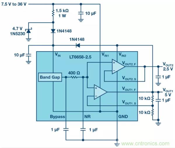 可驅(qū)動電流的高精度基準(zhǔn)電壓源，它是這樣的……