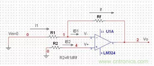 運(yùn)放平衡電阻的理解