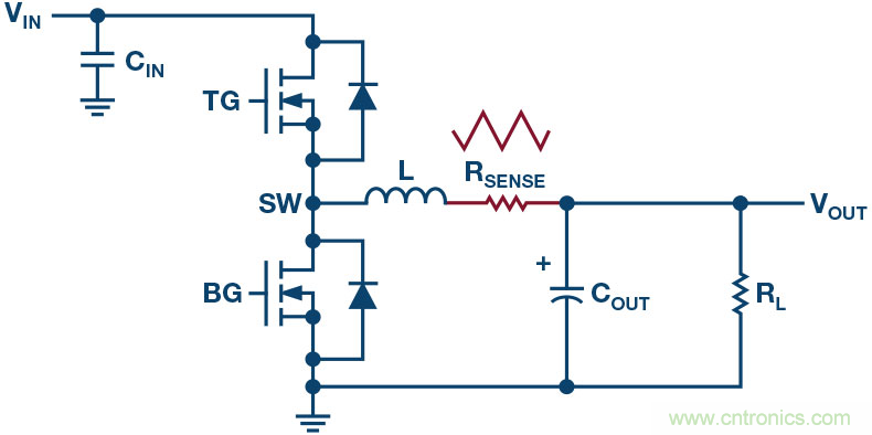 開(kāi)關(guān)模式電源電流檢測(cè)——第二部分：何處放置檢測(cè)電阻