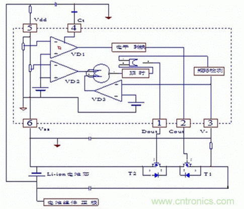 鋰電池保護(hù)板工作原理