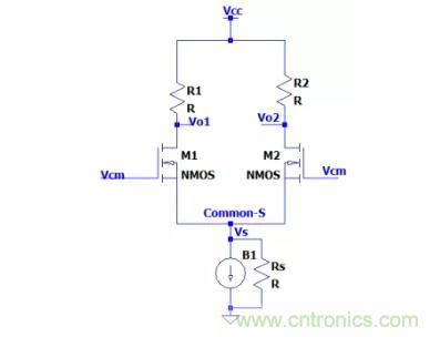 關(guān)于差分輸入電路和共模信號，差模信號關(guān)系的理解