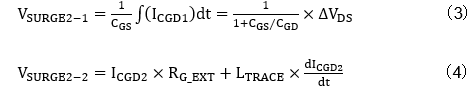 低邊開關(guān)導(dǎo)通時(shí)的Gate-Source間電壓的動(dòng)作